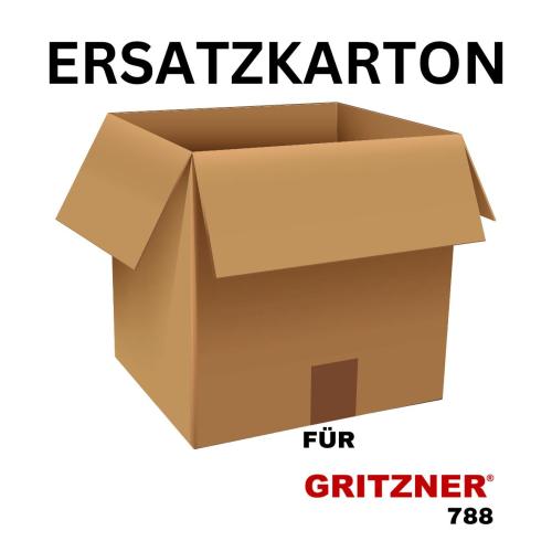 Ersatzkarton mit Styropor f�r Gritzner 788