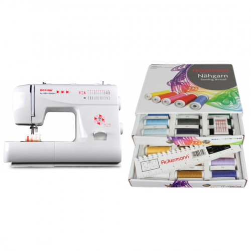 DORINA 323 Nhmaschine Starterset weiss