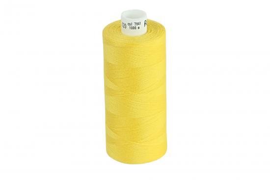 Ackermann Universal N�hgarn St�rke 120, 1x 1.000 m (Rolle), freie Farbwahl - Farbe: 7041 gelb