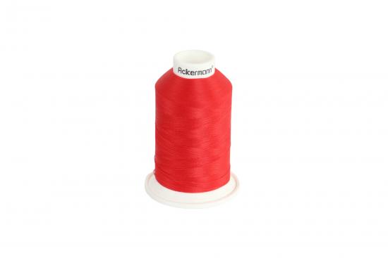 Ackermann Bauschgarn N�hgarn St�rke 120, 1x 1.000 m (Einzelkone) - Farbe: 5140 rot