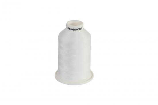 Ackermann Universal N�hgarn St�rke 120, 1x 1.000 m (Einzelkone) - Farbe: 0700 wei�