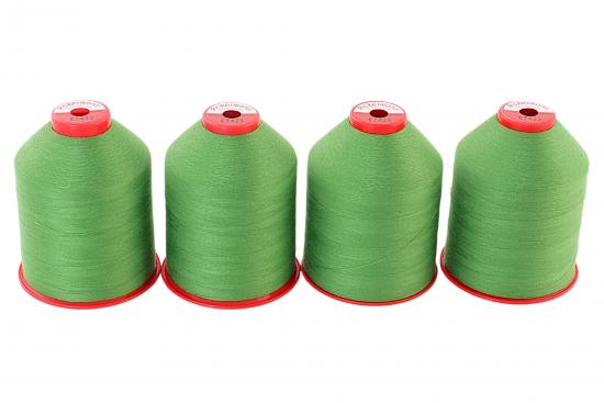 4x 5.000 m ACKERMANN ELEGANT 120, 100 % Polyester, St�rke 120, Farbauswahl - Farbe: E7423 (kiwi)
