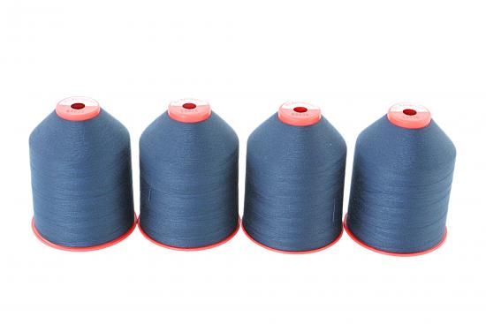 4x 5.000 m ACKERMANN ELEGANT 120, 100 % Polyester, St�rke 120, Farbauswahl - Farbe: E8039 (marine)