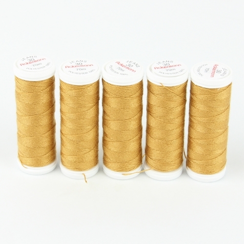 Ackermann Jeans N�hgarn St�rke 30 - 5x 70 m, Farbe 7501 beige