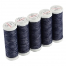 ACKERMANN JEANS Nhgarn-Pack, 5x 150m, Strke: 80, Farbe: 4022 Jeansblau