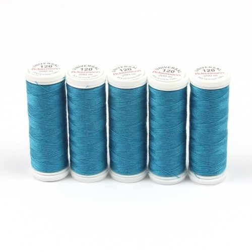 ACKERMANN Nhgarn-Pack, 5x 200m, Farbe 0734