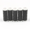 Ackermann Universal N�hgarn St�rke 120 - 5x 200 m, Farbe 0839 schwarz-grau