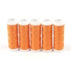 Ackermann Universal N�hgarn St�rke 120 - 5x 200 m, Farbe 7063 dunkelorange