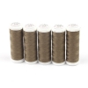 Ackermann Universal N�hgarn St�rke 120 - 5x 200 m, Farbe 7591 braungrau