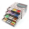 ACKERMANN� Embroidery Box - Stickgarn, 72 Farben � 260 m, St�rke 40