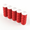 Ackermann Embroidery N�hgarn St�rke 40 - 5x 260 m, Farbe 2819 rot