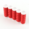 Ackermann Embroidery N�hgarn St�rke 40 - 5x 260 m, Farbe 2820 rot