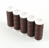 Ackermann Embroidery Stickgarn St�rke 40 - 5x 260 m, Farbe 2890 sehr dunkles braun
