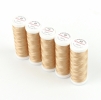 Ackermann Embroidery Stickgarn St�rke 40 - 5x 260 m, Farbe 3617 helles goldbeige