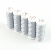 Ackermann Embroidery N�hgarn St�rke 40 - 5x 260 m, Farbe 3633 silber