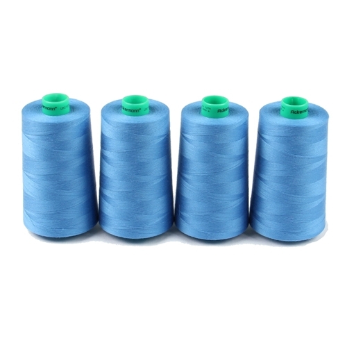 Ackermann Universal N�hgarn St�rke 120 - 4x 5.000 m, Farbe 7274 azurblau