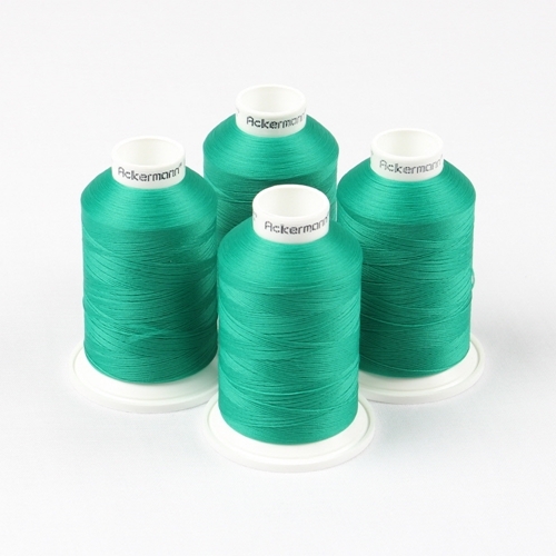 Ackermann Bauschgarn N�hgarn St�rke 120 - 4x 1.000 m, Farbe 5649 gr�n