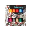 Ackermann Embroidery Stickgarn 12x 260m Strke 40