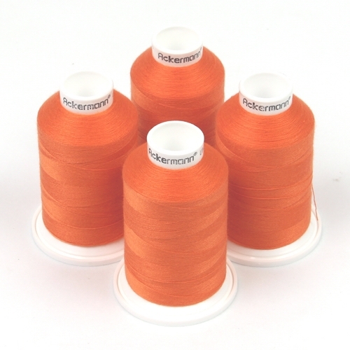 Ackermann Universal Nhgarn Strke 120 4x Kone 1000m Farbe 0920 Orange