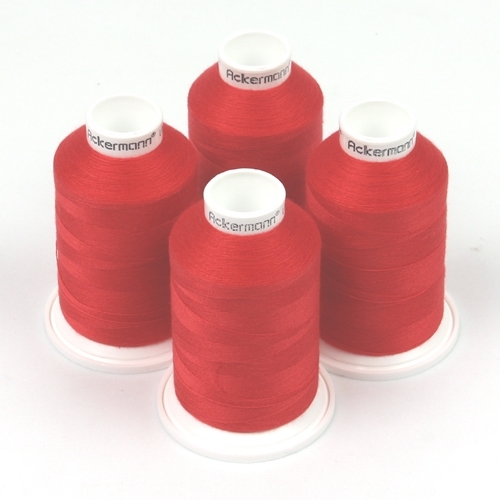 Ackermann Universal N�hgarn St�rke 120 - 4x 1.000 m, Farbe 0904 dunkelrot