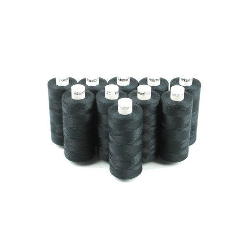 Ackermann Universal N�hgarn St�rke 80 - 10x 1.000 m, Farbe 0799 schwarz