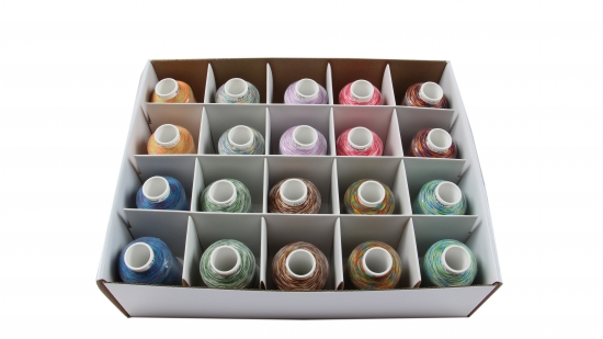 ACKERMANN� MultiColor N�hgarn 80, Farbenmix