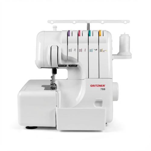 Gritzner 788 Overlock - 2/3/4-Faden mit Freiarm & LED